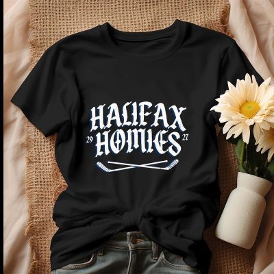 Halifax Homies Colorado Avalanche Hockey NHL Unisex T-Shirt Cotton Tee