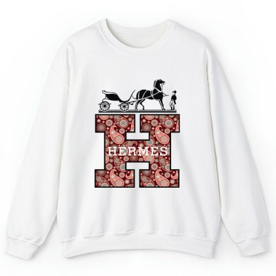 Hermes Horse Logo Crewneck Sweatshirt CSTB0493