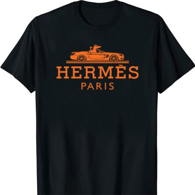 Hermes Paris Rolls Royce Logo Unisex T-Shirt TTB2933