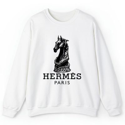 Hermes Paris Seahorses Crewneck Sweatshirt CSTB0495