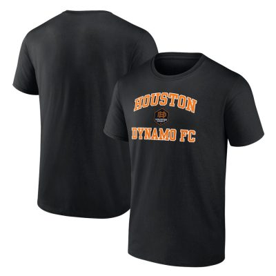 Houston Dynamo FC Heart and Soul Unisex T-Shirt - Black