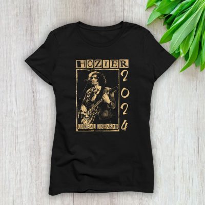 Hozier Unreal Unearth Tour 2024 Tour Lady T-Shirt Women Tee For Fans TLT2157