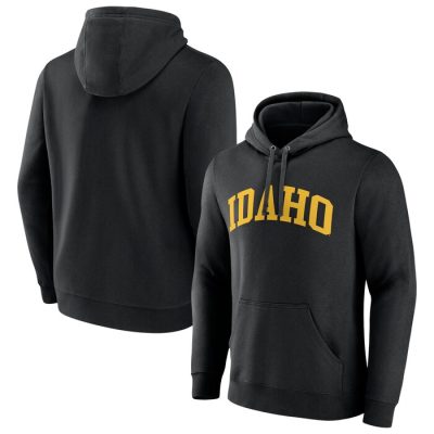 Idaho Vandals Basic Arch Pullover Hoodie - Black