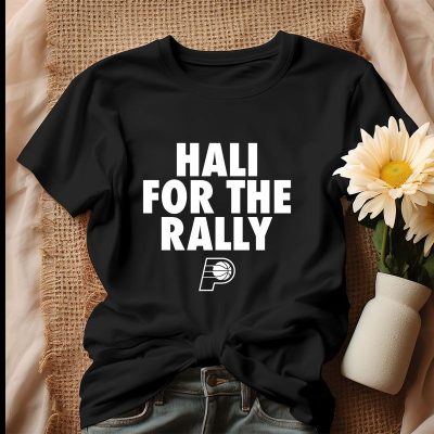 Indiana Pacers 2024 NBA Playoffs Hali For The Rally Unisex T-Shirt Cotton Tee