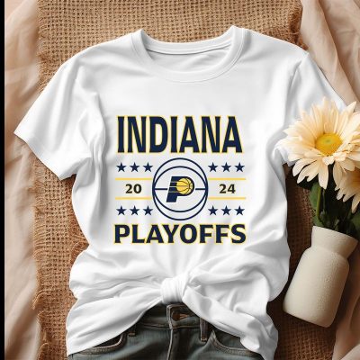 Indiana Pacers 2024 NBA Playoffs Unisex T-Shirt Cotton Tee