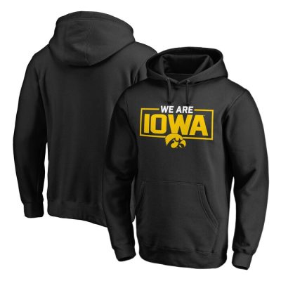 Iowa Hawkeyes We Are Icon Pullover Hoodie - Black