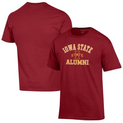 Iowa State Cyclones Champion Alumni Logo T-Shirt - Cardinal