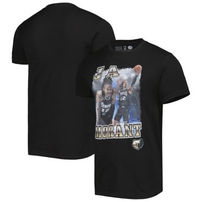 Ja Morant Memphis Grizzlies Stadium Essentials Unisex City Edition Double Double Player T-Shirt - Black