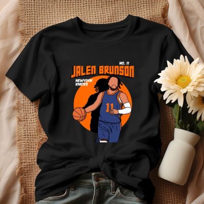 Jalen Brunson Basketball Player NBA New York Knicks Unisex T-Shirt IPP2594