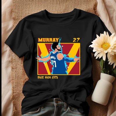 Jamal Murray Mile High City Denver Nuggets NBA Unisex T-Shirt Cotton Tee