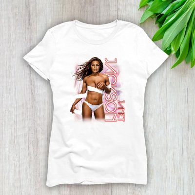 Janet Jackson The Queen Of Pop And Rb Jj Nia Lady T-Shirt Women Tee For Fans TLT2172