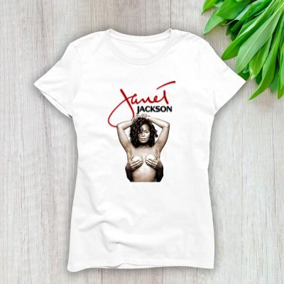 Janet Jackson The Queen Of Pop And Rb Jj Nia Lady T-Shirt Women Tee For Fans TLT2174