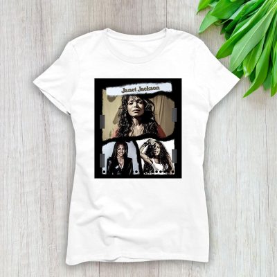 Janet Jackson The Queen Of Pop And Rb Jj Nia Lady T-Shirt Women Tee For Fans TLT2177