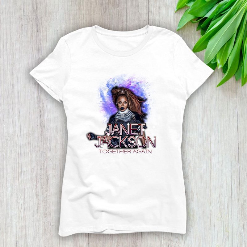 Janet Jackson Together Again Summer Tour 2024 Lady T-Shirt Women Tee For Fans TLT2182