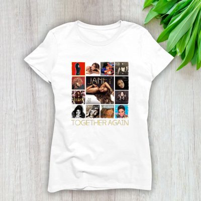 Janet Jackson Together Again Summer Tour 2024 Lady T-Shirt Women Tee For Fans TLT2183