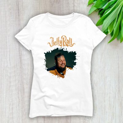 Jelly Roll 90s Vintage Jroll Lady T-Shirt Women Tee For Fans TLT2084