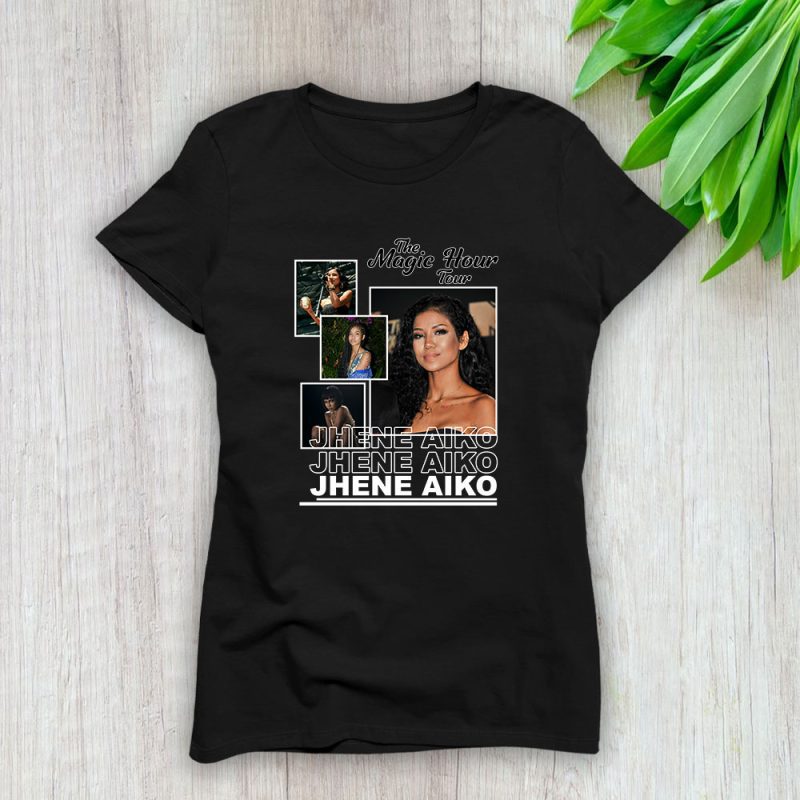 Jhene Aiko The Magic Hour Tour 2024 Lady T-Shirt Women Tee For Fans TLT3790