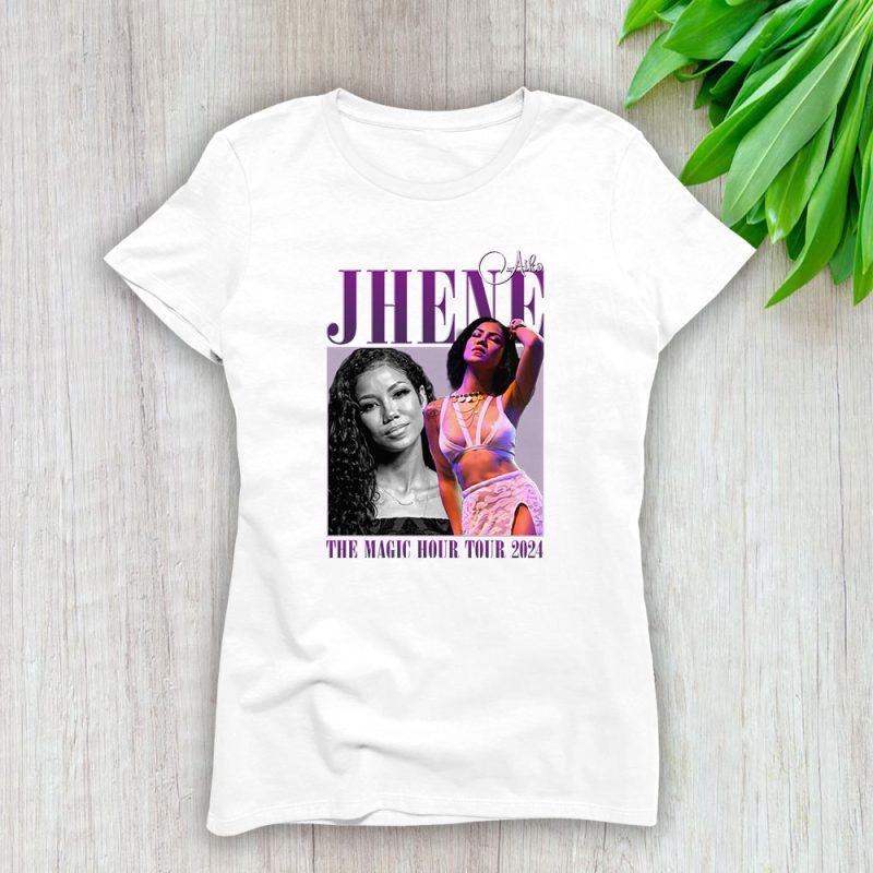Jhene Aiko The Magic Hour Tour 2024 Lady T-Shirt Women Tee For Fans TLT3792