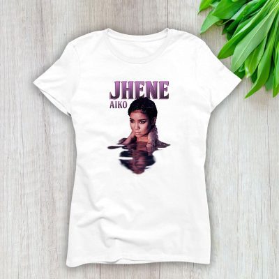 Jhene Aiko The Space Girl Chilly J Jhen Lady T-Shirt Women Tee For Fans TLT3789