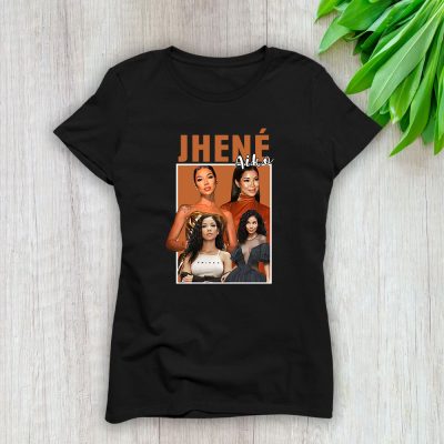 Jhene Aiko The Space Girl Chilly J Jhen Lady T-Shirt Women Tee For Fans TLT3799