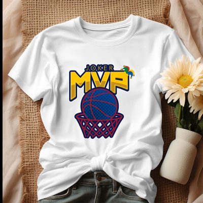 Joker MVP Basketball Net Denver Nuggets Unisex T-Shirt Cotton Tee