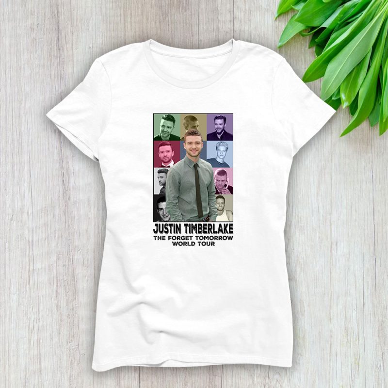 Justin Timberlake The Forget Tomorrow World Tour Lady T-Shirt Women Tee For Fans TLT2237