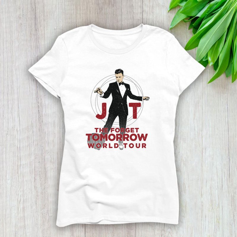 Justin Timberlake The Forget Tomorrow World Tour Lady T-Shirt Women Tee For Fans TLT2248