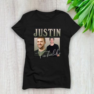 Justin Timberlake The King Of Pop Jt Lady T-Shirt Women Tee For Fans TLT2244