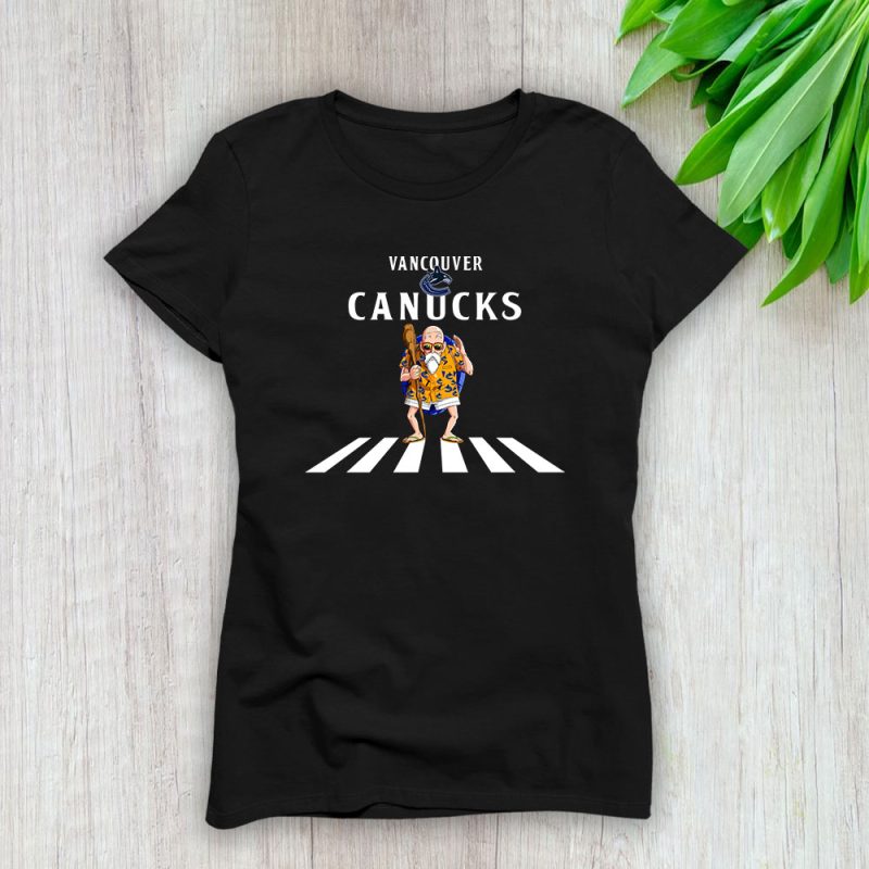 Kamesennin X Master Roshi X Vancouver Canucks Team X NHL X Hockey Fan Lady T-Shirt Women Tee For Fans TLT3290