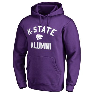Kansas State Wildcats Big & Tall Team Alumni Pullover Hoodie - Purple