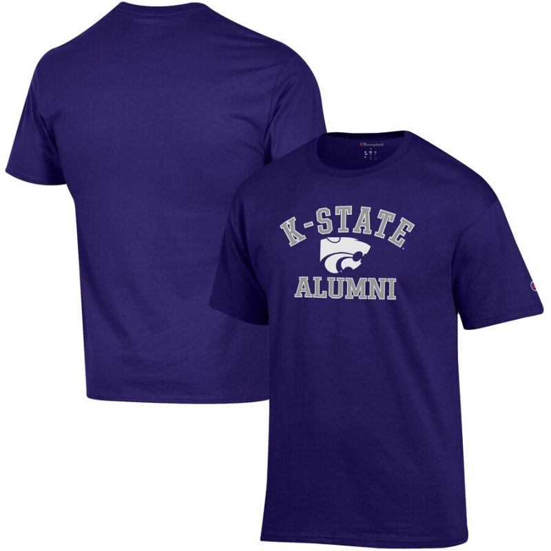 Kansas State Wildcats Champion Alumni Logo T-Shirt - Purple