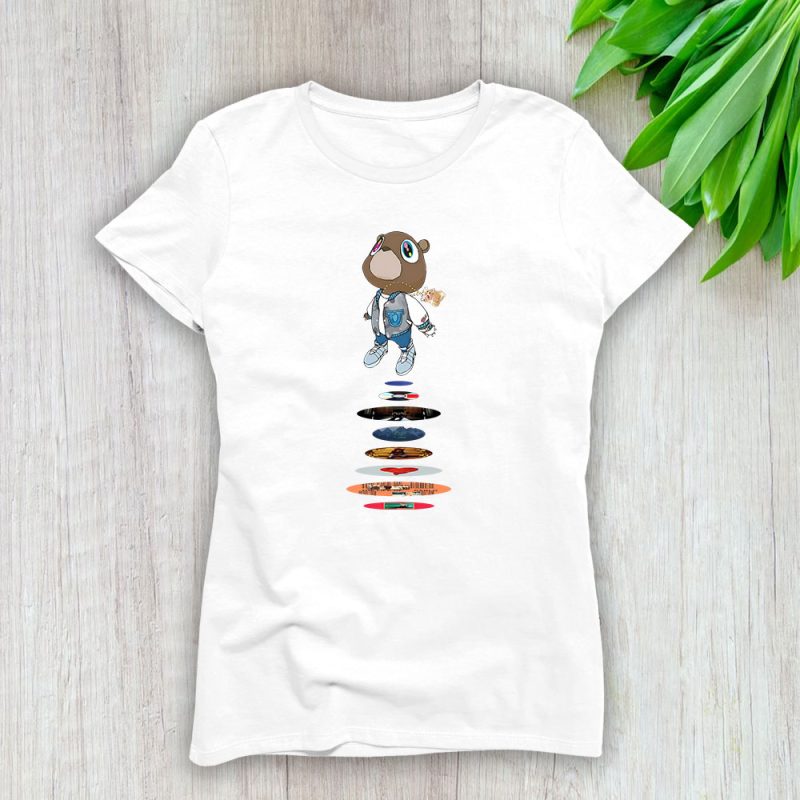 Kanye West Graduation Album Lady T-Shirt Women Tee For Fans TLT2539