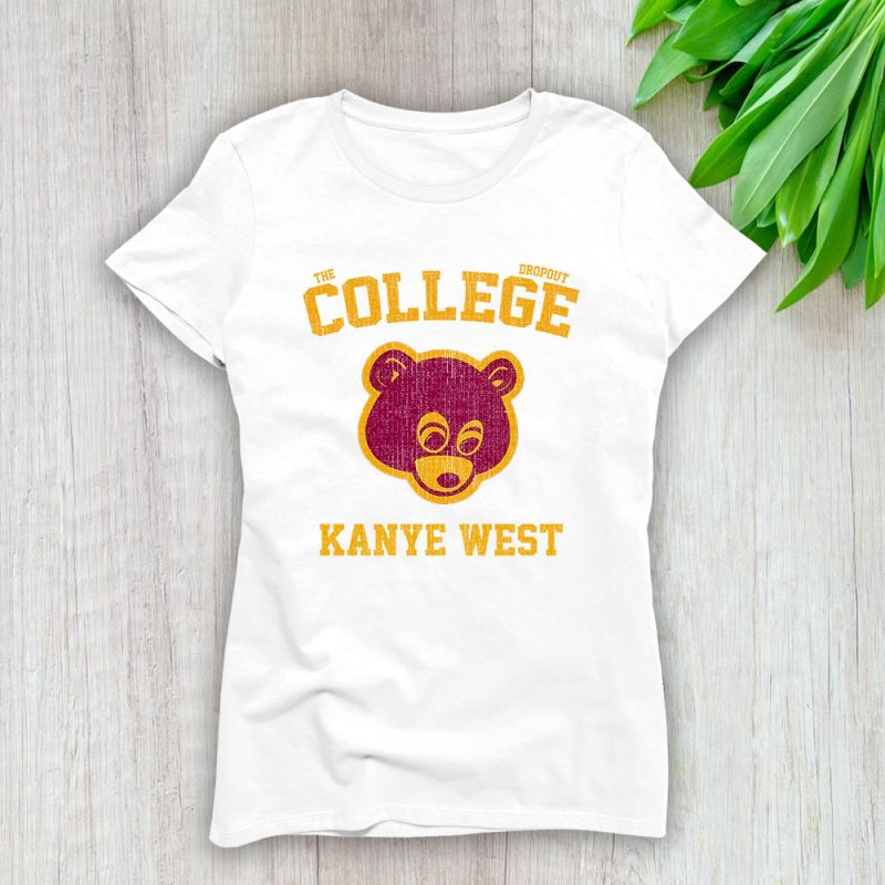 Kanye West The College Dropout Album Lady T-Shirt Women Tee For Fans TLT2535