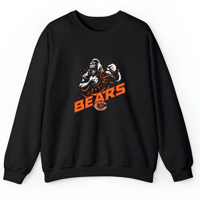 King Kong X Chicago Bears Team X NFL X American Football Unisex Sweatshirt TAS4336