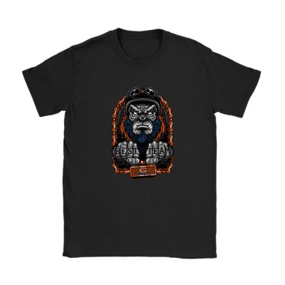 King Kong X Chicago Bears Team X NFL X American Football Unisex T-Shirt Cotton Tee TAT4337