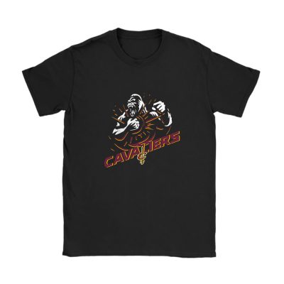 King Kong X Cleveland Cavaliers Team X NBA X Basketball Unisex T-Shirt Cotton Tee TAT4315