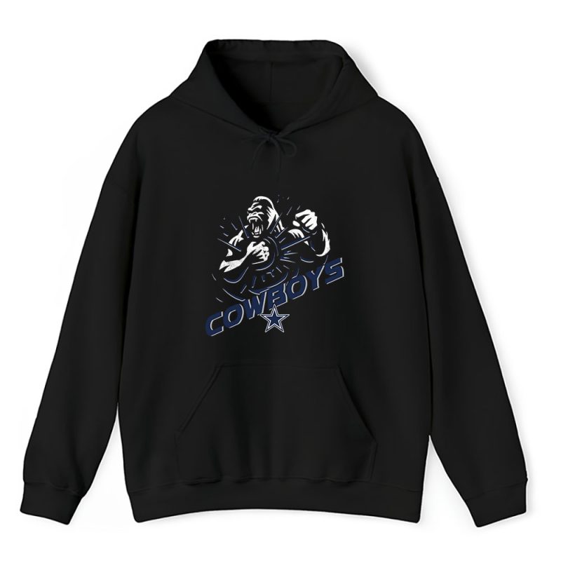 King Kong X Dallas Cowboys Team X NFL X American Football Unisex Pullover Hoodie TAH4338