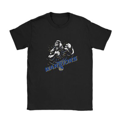King Kong X Golden State Warriors Team X NBA X Basketball Unisex T-Shirt Cotton Tee TAT4318