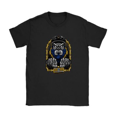 King Kong X Golden State Warriors Team X NBA X Basketball Unisex T-Shirt Cotton Tee TAT4319