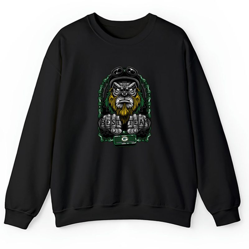 King Kong X Green Bay Packers Team X NFL X American Football Unisex Sweatshirt TAS4343