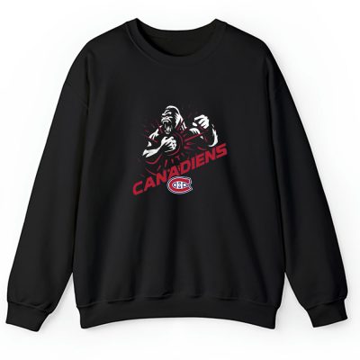 King Kong X Montreal Canadiens Team X NHL X Hockey Fan Unisex Sweatshirt TAS4368