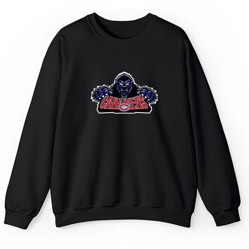 King Kong X Montreal Canadiens Team X NHL X Hockey Fan Unisex Sweatshirt TAS4370