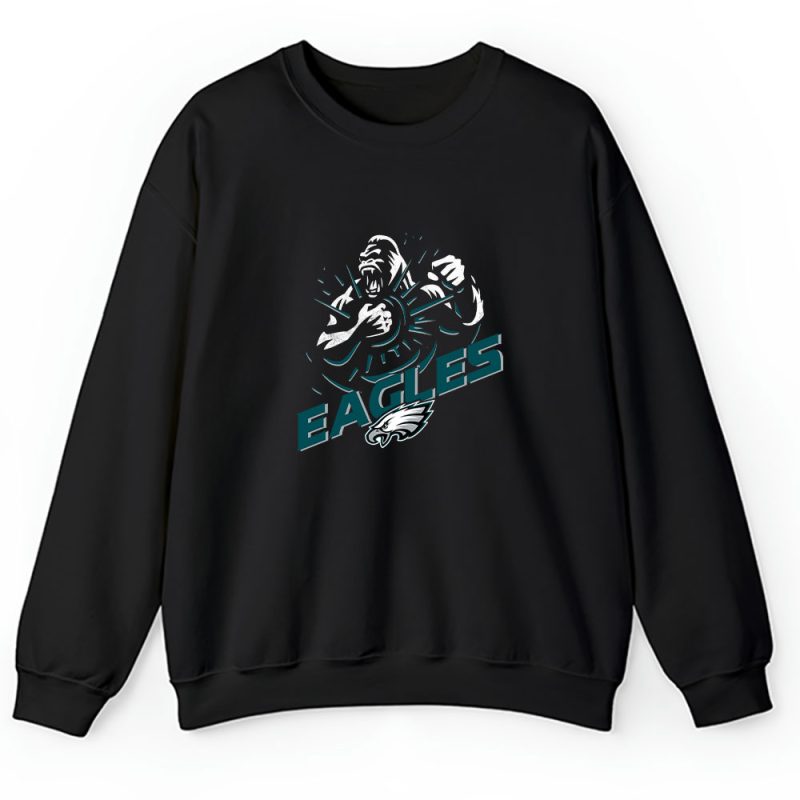 King Kong X Philadelphia Eagles Team X NFL X American Football Unisex Sweatshirt TAS4348