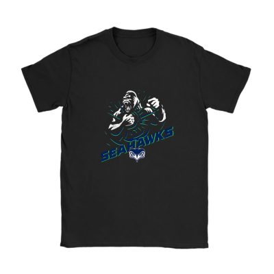 King Kong X Seattle Seahawks Team X NFL X American Football Unisex T-Shirt Cotton Tee TAT4352