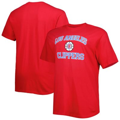 LA Clippers Heart & Soul Unisex T-Shirt - Red