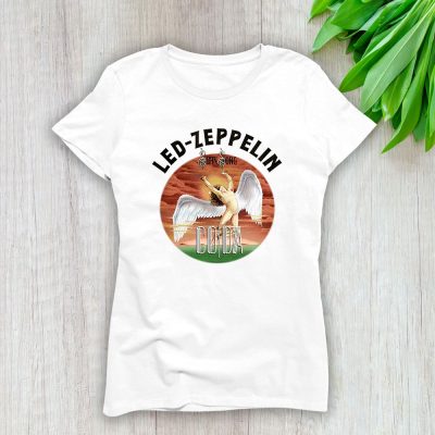 Led Zeppelin Swan Song Coda Lady T-Shirt Women Tee For Fans TLT2075