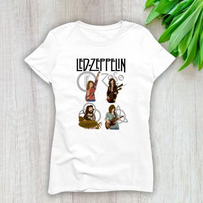 Led Zeppelin The Zeps Vintage Lady T-Shirt Women Tee For Fans TLT2061