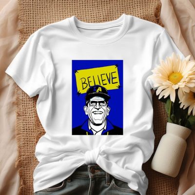 Los Angeles Chargers Jim Harbaugh Believe Unisex T-Shirt IPP2670