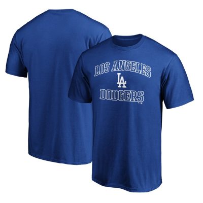 Los Angeles Dodgers Heart & Soul Unisex T-Shirt - Royal