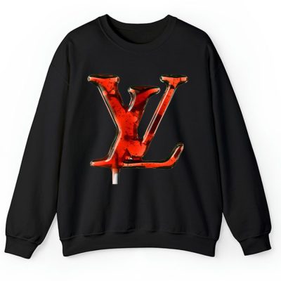 Louis Vuitton Logo Luxury Candy Crewneck Sweatshirt CSTB1070